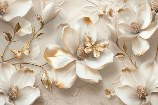 TRANH VẢI DÁN TƯỜNG PHÒNG KHÁCH - TRANH VẢI HOA 3D - TRANH TRANG TRÍ | MÃ T3D-13950