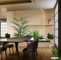 TRANH VẢI DÁN TƯỜNG PHÒNG KHÁCH - TRANH DÁN TƯỜNG - TRANH DÁN 3D-  TRANH VẢI TIỂU CẢNH - TRANH TRANG TRÍ | MÃ T3D-14025