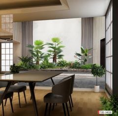 TRANH VẢI DÁN TƯỜNG PHÒNG KHÁCH - TRANH DÁN TƯỜNG - TRANH DÁN 3D-  TRANH VẢI TIỂU CẢNH - TRANH TRANG TRÍ | MÃ T3D-14030