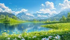 TRANH TREO PHÒNG KHÁCH - TRANH TRANG TRÍ - TRANH TREO TƯỜNG PHONG CẢNH THIÊN NHIÊN - KIỂU TRANH NGANG | MÃ T3D-14055