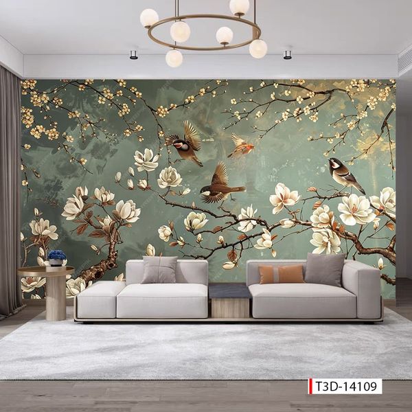 1367 - TRANH VẢI DÁN TƯỜNG PHÒNG KHÁCH - TRANH VẢI TIỂU CẢNH - TRANH TRANG TRÍ | MÃ T3D-14109