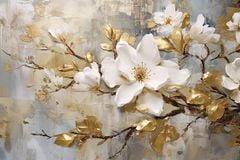 TRANH TREO PHÒNG KHÁCH - TRANH TRANG TRÍ - TRANH TREO TƯỜNG HOA 3D - KIỂU TRANH NGANG | MÃ T3D-14131