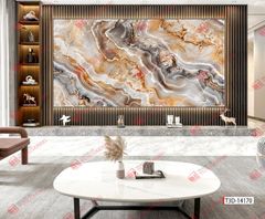 TẤM ỐP TƯỜNG PVC - VÁCH TRANG TRÍ - TẤM ỐP TRANG TRÍ PHÒNG KHÁCH, VÁCH TIVI - TẤM ỐP VÂN ĐÁ CẨM THẠCH | MÃ T3D-14170