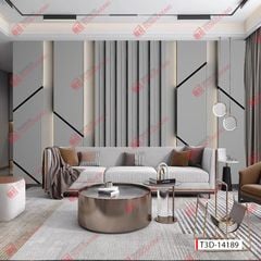 TRANH VẢI DÁN TƯỜNG PHÒNG KHÁCH - TRANH VẢI 3D - TRANH TRANG TRÍ - TRANH DÁN TƯỜNG | MÃ T3D-14189