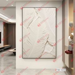 TRANH TREO HÀNH LANG LỐI ĐI - TRANH TRANG TRÍ - TRANH TREO HIỆN ĐẠI TRỪU TƯỢNG - KIỂU TRANH DỌC | MÃ T3D-14359