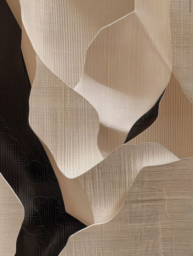 TRANH TREO HÀNH LANG LỐI ĐI - TRANH TRANG TRÍ - TRANH TREO HIỆN ĐẠI TRỪU TƯỢNG - KIỂU TRANH DỌC | MÃ T3D-14367