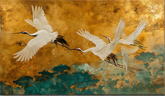 TRANH DÁN TƯỜNG 3D - TRANH DÁN TƯỜNG PHÒNG NGỦ - TRANH HOA ĐÀO - TRANH VẢI INDOCHINE - TRANH TRANG TRÍ | MÃ T3D-14793