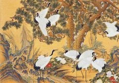 TRANH DÁN TƯỜNG 3D - TRANH DÁN TƯỜNG PHÒNG NGỦ - TRANH HOA ĐÀO - TRANH VẢI INDOCHINE - TRANH TRANG TRÍ | MÃ T3D-14796