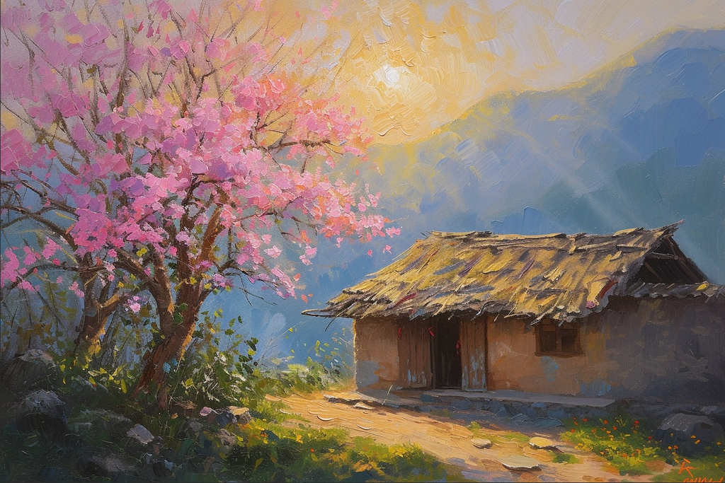 TRANH TREO PHÒNG KHÁCH - TRANH TRANG TRÍ - TRANH TREO TƯỜNG PHONG CẢNH THIÊN NHIÊN - KIỂU TRANH NGANG | MÃ T3D-14871