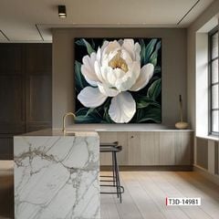 TRANH TREO TƯỜNG - TRANH TREO PHÒNG BẾP - TRANH HOA 3D - TRANH TRANG TRÍ | MÃ T3D-14981