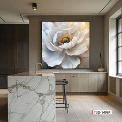 TRANH TREO TƯỜNG - TRANH TREO PHÒNG BẾP - TRANH HOA 3D - TRANH TRANG TRÍ | MÃ T3D-14984