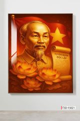 TRANH TREO TƯỜNG PHÒNG KHÁCH, VĂN PHÒNG - TRANH TREO NHÂN VẬT NỔI TIẾNG - KIỂU TRANH DỌC  | MÃ T3D-15021