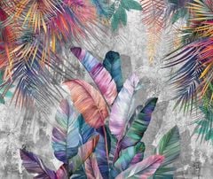TRANH DÁN TƯỜNG 3D -MORANDI - NỀN 3D - SHOP TRỜI TRANG - LIVE STREAM - KHỔ LỚN - MÃ: T3D-15041
