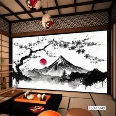 TRANH DÁN TƯỜNG 3D -TRANH NHÀ HÀNG, KHÁCH SẠN - TRANH DÁN QUÁN ĂN | MÃ: T3D-15149