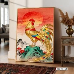 TRANH TREO HÀNH LANG LỐI ĐI - TRANH INDOCHINE - KIỂU TRANH DỌC | MÃ T3D-15164