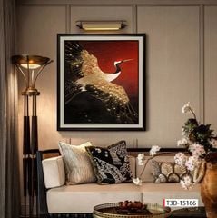 TRANH TREO HÀNH LANG LỐI ĐI - TRANH INDOCHINE - KIỂU TRANH DỌC | MÃ T3D-15166