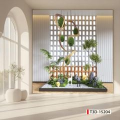 TRANH VẢI DÁN TƯỜNG PHÒNG KHÁCH - TRANH DÁN TƯỜNG - TRANH DÁN 3D-  TRANH VẢI TIỂU CẢNH - TRANH TRANG TRÍ | MÃ: T3D-15204