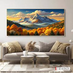 1189 - TRANH TREO PHÒNG KHÁCH - TRANH TRANG TRÍ - TRANH TREO TƯỜNG PHONG CẢNH THIÊN NHIÊN - KIỂU TRANH NGANG | MÃ T3D-16514728