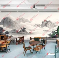TRANH DÁN TƯỜNG 3D -TRANH NHÀ HÀNG, KHÁCH SẠN - TRANH DÁN QUÁN ĂN  | MÃ TRANH T3D-1713273758