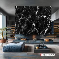 TRANH VÂN ĐÁ HIỆN ĐẠI KẾT HỢP - TẤM ỐP TRANG TRÍ PHÒNG KHÁCH, VÁCH TIVI - TẤM ỐP VÂN ĐÁ CẨM THẠCH  | MÃ T3D-217269596
