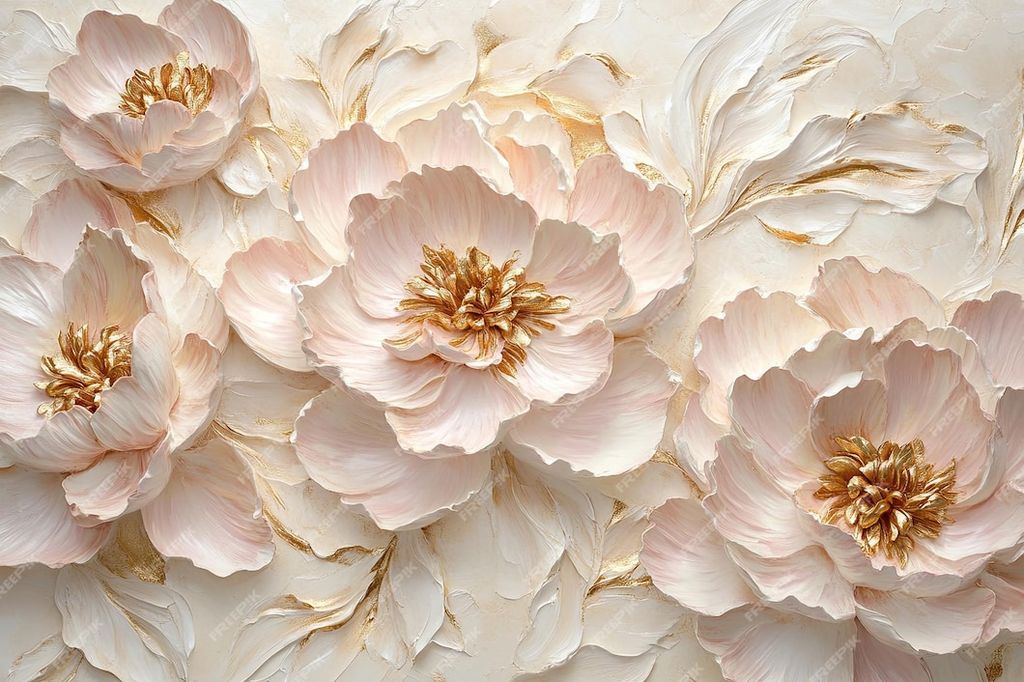 1376 - TRANH VẢI DÁN TƯỜNG PHÒNG KHÁCH - TRANH VẢI HOA 3D - TRANH TRANG TRÍ | MÃ T3D-332803267