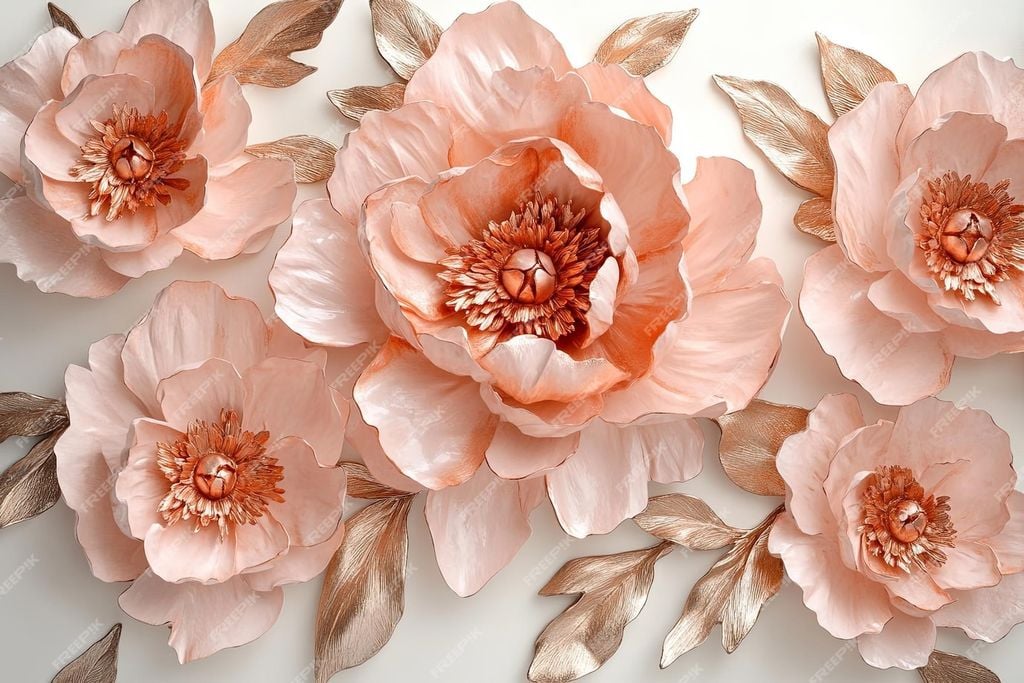 1377 - TRANH VẢI DÁN TƯỜNG PHÒNG KHÁCH - TRANH VẢI HOA 3D - TRANH TRANG TRÍ | MÃ T3D-333627073