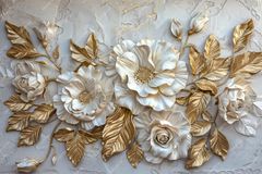 TRANH VẢI DÁN TƯỜNG PHÒNG KHÁCH - TRANH VẢI HOA 3D - TRANH TRANG TRÍ | MÃ T3D-340346494