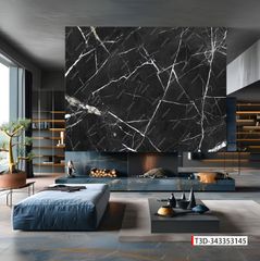 TRANH VÂN ĐÁ HIỆN ĐẠI KẾT HỢP - TẤM ỐP TRANG TRÍ PHÒNG KHÁCH, VÁCH TIVI - TẤM ỐP VÂN ĐÁ CẨM THẠCH  | MÃ T3D-343353145