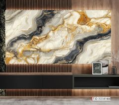 TẤM ỐP TƯỜNG PVC - VÁCH TRANG TRÍ - TẤM ỐP TRANG TRÍ PHÒNG KHÁCH, VÁCH TIVI - TẤM ỐP VÂN ĐÁ CẨM THẠCH | MÃ T3D-353341466