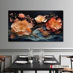 TRANH TREO PHÒNG ĂN, CAFE, NHÀ HÀNG - TRANH TRANG TRÍ - KIỂU TRANH LIỀN KHỔ | MÃ T3D-57518464