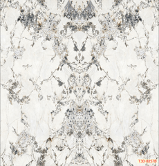 TẤM ỐP TƯỜNG PVC - TRANH ỐP TƯỜNG - VÁCH TRANG TRÍ - TẤM ỐP TRANG TRÍ PHÒNG KHÁCH, VÁCH TIVI - TẤM ỐP VÂN ĐÁ ĐỐI XỨNG | MÃ T3D-8257B