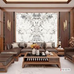 TẤM ỐP TƯỜNG PVC - TRANH ỐP TƯỜNG - VÁCH TRANG TRÍ - TẤM ỐP TRANG TRÍ PHÒNG KHÁCH, VÁCH TIVI - TẤM ỐP VÂN ĐÁ ĐỐI XỨNG | MÃ T3D-8257B