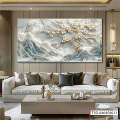 1152 - TRANH TREO PHÒNG KHÁCH - TRANH TRANG TRÍ - TRANH TREO TƯỜNG PHONG CẢNH THIÊN NHIÊN - KIỂU TRANH NGANG | MÃ T3D-846458011