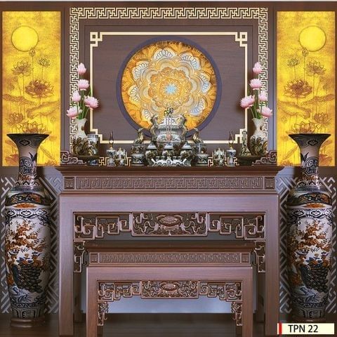 TRANH TREO TƯỜNG - TRANG TRÍ PHÒNG THỜ - CHỦ ĐỀ TRANH TRÚC CHỈ TRÒN