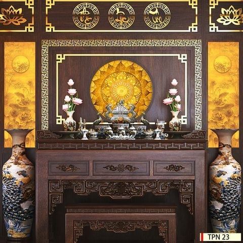 TRANH TREO TƯỜNG - TRANG TRÍ PHÒNG THỜ - CHỦ ĐỀ TRANH TRÚC CHỈ TRÒN