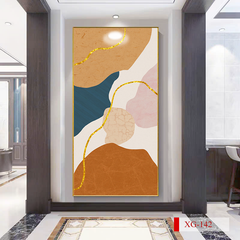 TRANH TREO HÀNH LANG LỐI ĐI - TRANH TRANG TRÍ - TRANH TREO TƯỜNG HIỆN ĐẠI TRỪU TƯỢNG - KIỂU TRANH LIỀN KHỔ | MÃ XG-142