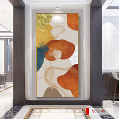 TRANH TREO HÀNH LANG LỐI ĐI - TRANH TRANG TRÍ - TRANH TREO TƯỜNG HIỆN ĐẠI TRỪU TƯỢNG - KIỂU TRANH LIỀN KHỔ | MÃ XG-149