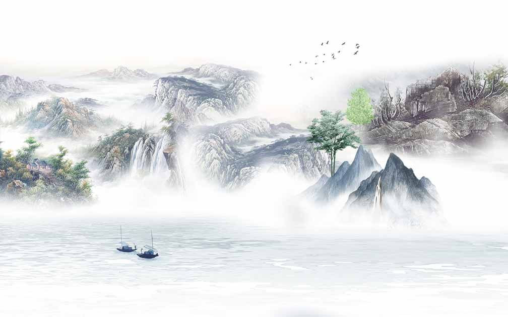 1341 - TẤM ỐP TƯỜNG PVC - VÁCH TRANG TRÍ - TẤM ỐP TRANG TRÍ PHÒNG KHÁCH, VÁCH TIVI - TẤM ỐP VÂN ĐÁ PHONG CẢNH | MÃ YS-143