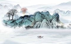 1342 - TẤM ỐP TƯỜNG PVC - VÁCH TRANG TRÍ - TẤM ỐP TRANG TRÍ PHÒNG KHÁCH, VÁCH TIVI - TẤM ỐP VÂN ĐÁ PHONG CẢNH | MÃ YS-144