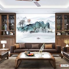 TẤM ỐP TƯỜNG PVC - VÁCH TRANG TRÍ - TẤM ỐP TRANG TRÍ PHÒNG KHÁCH, VÁCH TIVI - TẤM ỐP VÂN ĐÁ PHONG CẢNH | MÃ YS-144