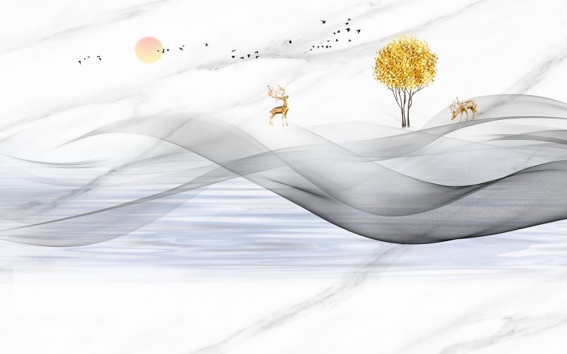 TẤM ỐP TƯỜNG PVC - VÁCH TRANG TRÍ - TẤM ỐP TRANG TRÍ PHÒNG KHÁCH, VÁCH TIVI - TẤM ỐP VÂN ĐÁ TRỪU TƯỢNG | MÃ ys2-170 TB