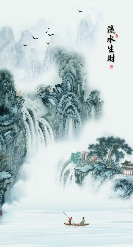 1296 - TẤM ỐP VÂN ĐÁ THÔNG TẦNG - VÂN ĐÁ PHONG CẢNH - TẤM ỐP PVC PHÒNG KHÁCH |  MÃ TRANH ys2-527