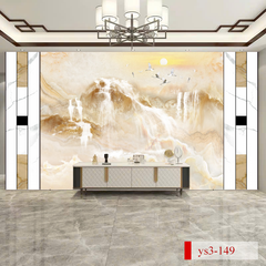 TẤM ỐP TRANG TRÍ PHÒNG KHÁCH, VÁCH TIVI - VÁCH TRANG TRÍ - TẤM ỐP VÂN ĐÁ PHONG CẢNH | MÃ ys3-149