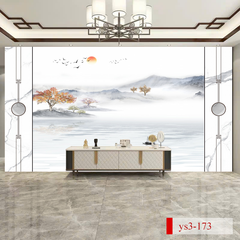 TẤM ỐP TRANG TRÍ PHÒNG KHÁCH, VÁCH TIVI - VÁCH TRANG TRÍ - TẤM ỐP VÂN ĐÁ PHONG CẢNH | MẪU ys3-173