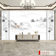 TẤM ỐP TRANG TRÍ PHÒNG KHÁCH, VÁCH TIVI - VÁCH TRANG TRÍ - TẤM ỐP VÂN ĐÁ PHONG CẢNH | MẪU ys3-175