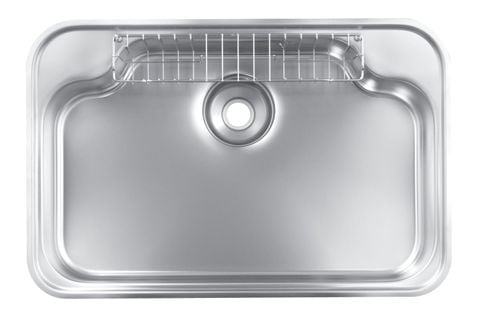 Chậu rửa bát 1 hố Shigeru FCM-DK FS NE nội địa Nhật