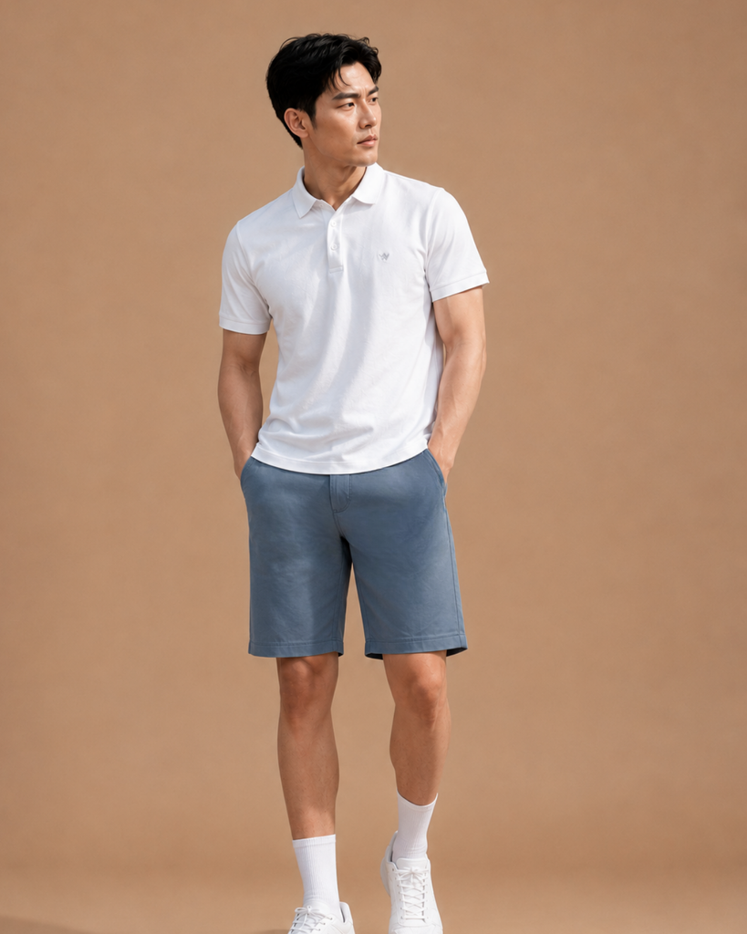 Quần short kaki nam W&W - WKS52S