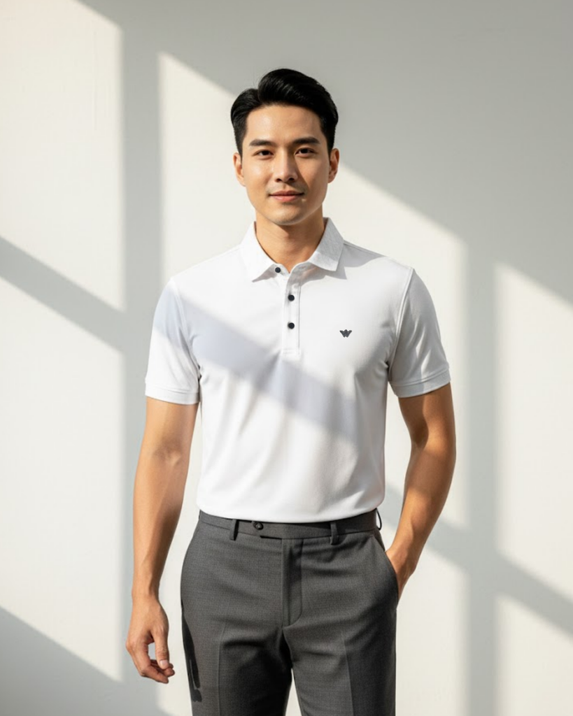 Áo polo nam W&W - WPO216R