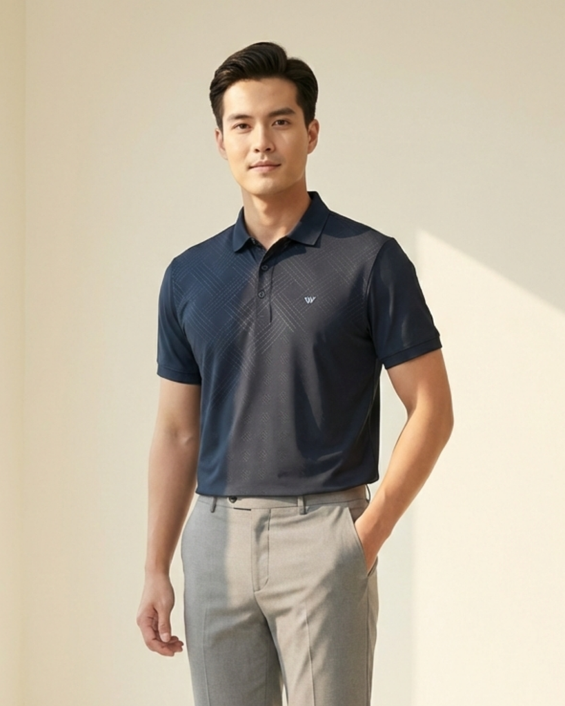 Áo polo nam W&W - WPO222S