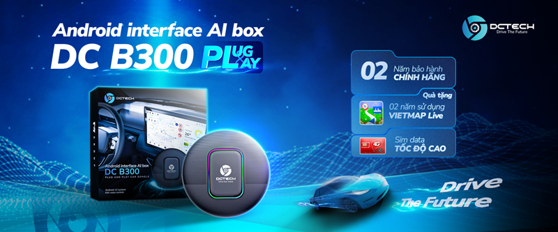 Android interface AI Box DC B300 